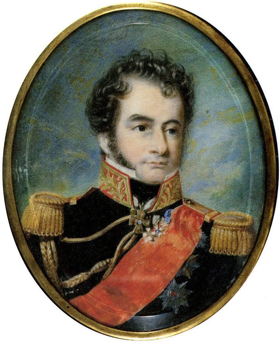 Портрет П. А. Шувалова, after 1813