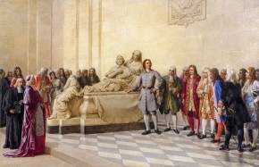 Посещение Петром I университета Сорбонны 3 июня 1717 года