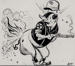 Карикатура на Гитлера