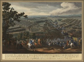 Battle of Poltava on 27 June 1709
