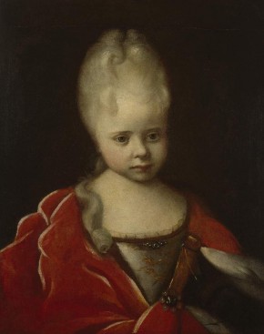 Portrait of Elisabeth of Russia as a Child