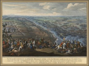 Definitive Defeat of the Swedish Army at the Battle of Poltava