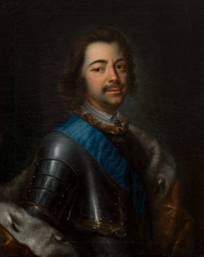 Портрет царя Петра Алексеевича I