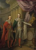 Портрет великих князей Александра и Константина Павловичей