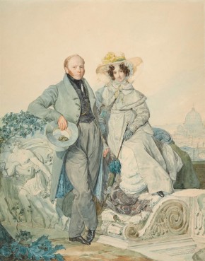 Портрет Григория Никаноровича и Варвары Алексеевны Олениных