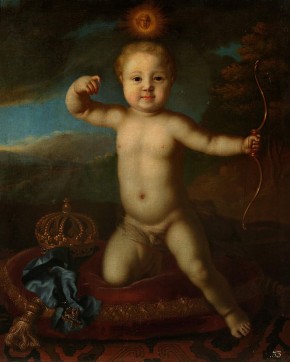 Portrait of Tsarevich Peter Petrovich as a Cupid