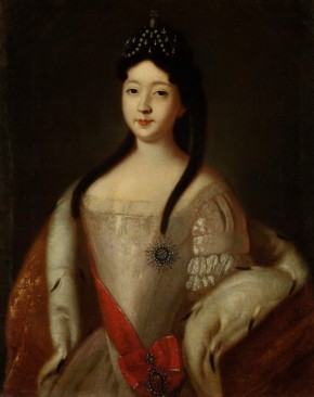 Portrait of Tsesarevna Anna Petrovna