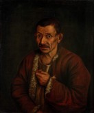 Portrait of an Unknown Man in Brown Fur Coat