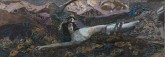Демон поверженный. Эскиз-вариант картины «Демон поверженный» (1902, ГТГ)