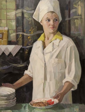 Портрет молодого повара