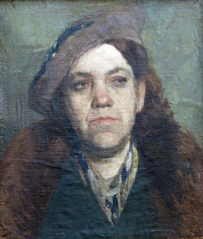 Женский портрет (Портрет блокадницы)