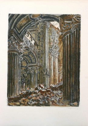 Руины центральной части Воскресенского собора Ново-Иерусалимского монастыря