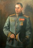 Портрет маршала К.К. Рокоссовского