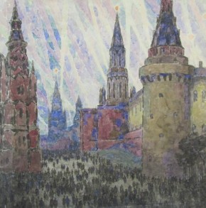 Салют. Москва. Кремль 1945