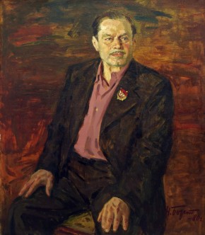 Портрет Э. Грабовецкого — комиссара партизанского отряда