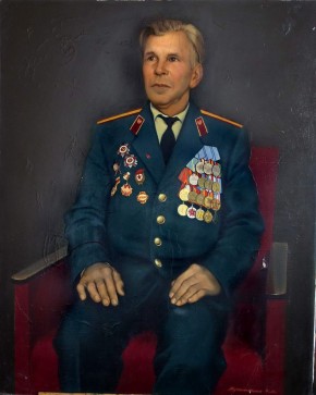 Портрет ветерана Великой Отечественной Войны П.А.Обидо