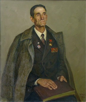 Портрет героя Советского Союза  Г.Н. Ворошилова