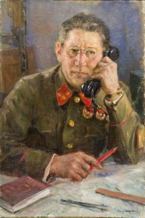 Портрет Генерал-полковника М.А.Пуркаева, командующего Калининским фронтом
