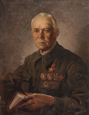 Портрет генерал-майора В.А.Дегтярева, конструктора стрелкового оружия