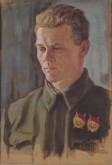 Портрет комиссара партизанского отряда 