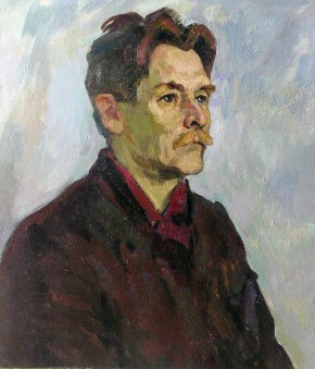 Портрет поэта Александра Яшина