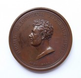 Медаль в память 50-летия службы адмирала И. Ф. Крузенштерна