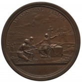 Медаль на переселение христиан из Крыма в Россию в 1779 году