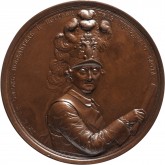 Медаль в честь графа А.Г. Орлова от Адмиралтейств Коллегий