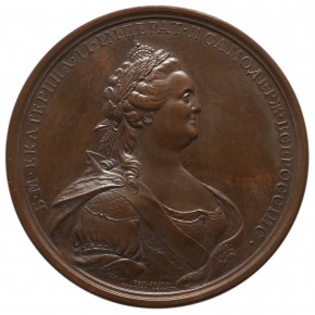 Медаль на разделы Польши в 1772 и 1793 годах