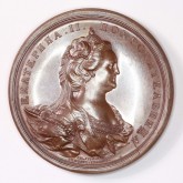Медаль в память основания Академии художеств в Санкт-Петербурге