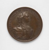 Медаль для купцов, торговавших на Камчатке 1762 года