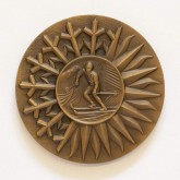 Медаль «III-я зимняя спартакиада народов СССР - Бакуриани»