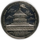 Медаль на сооружение крепости Кроншлот в 1704 г.
