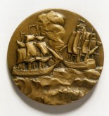 Медаль в память адмирала М. П. Лазарева