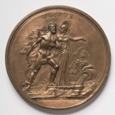 Медаль на сооружение Благовещенского моста через Неву