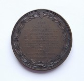 Медаль в память 50-летия литературной деятельности И. А. Крылова