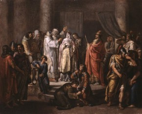 Крещение княгини Ольги в Константинополе