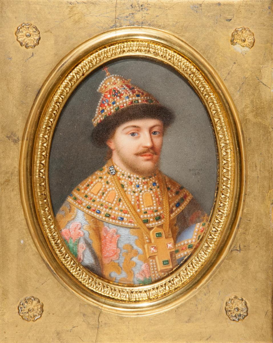 Портрет царя Федора Алексеевича, Жан-Анри Беннер, 1821