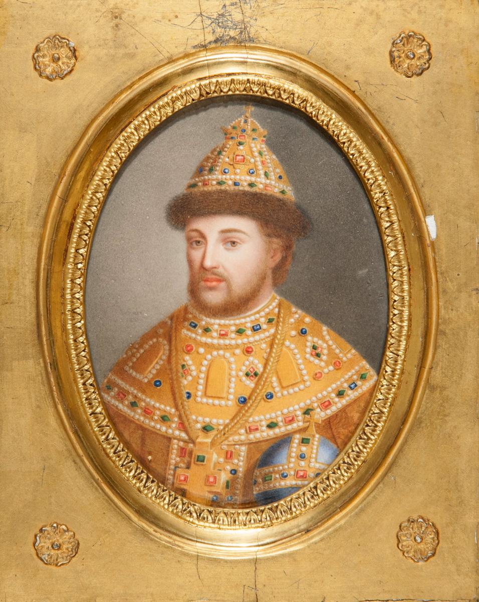 Портрет царя Иоанна Алексеевича, Жан-Анри Беннер, 1821