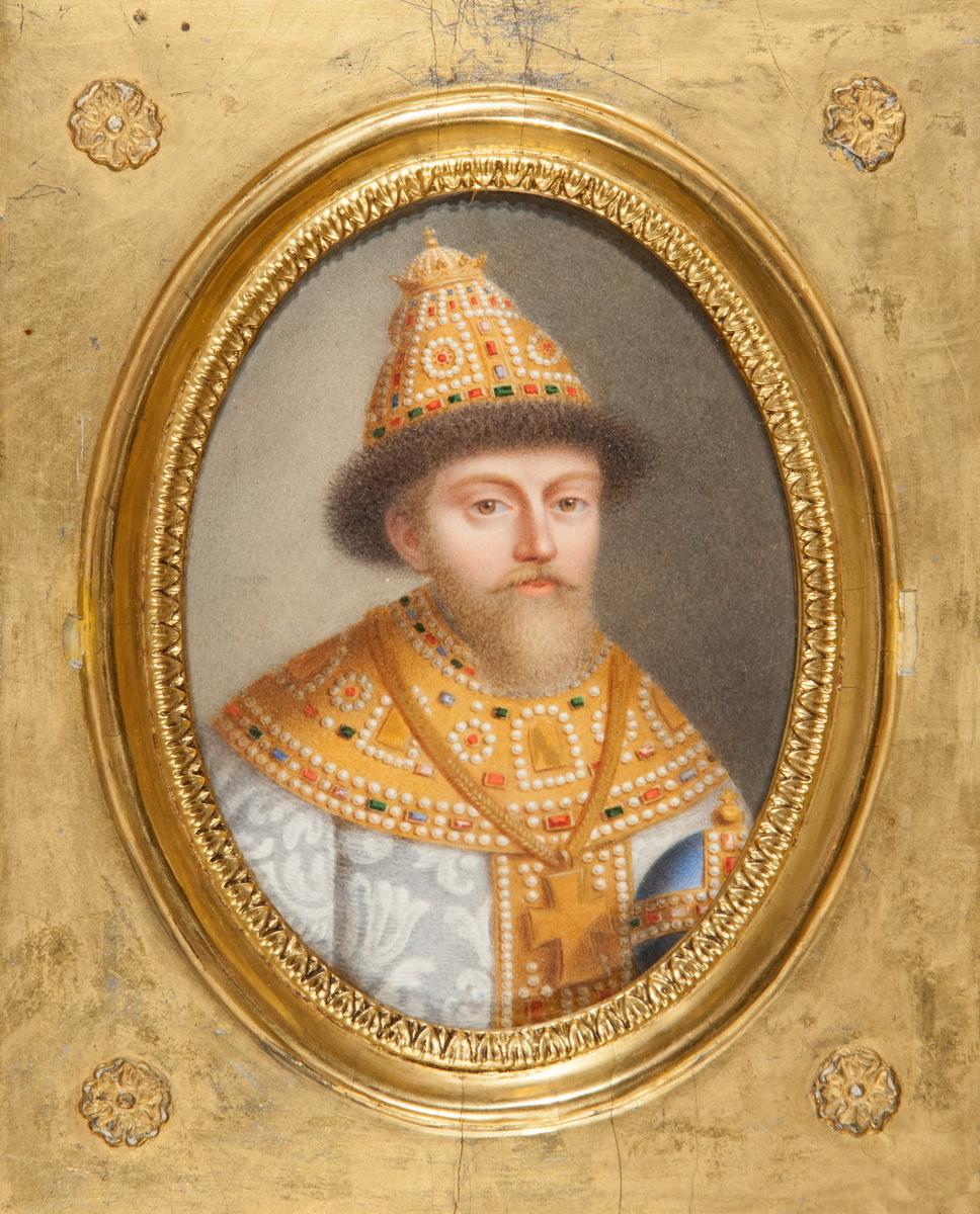 Портрет царя Михаила Федоровича, Жан-Анри Беннер, 1822