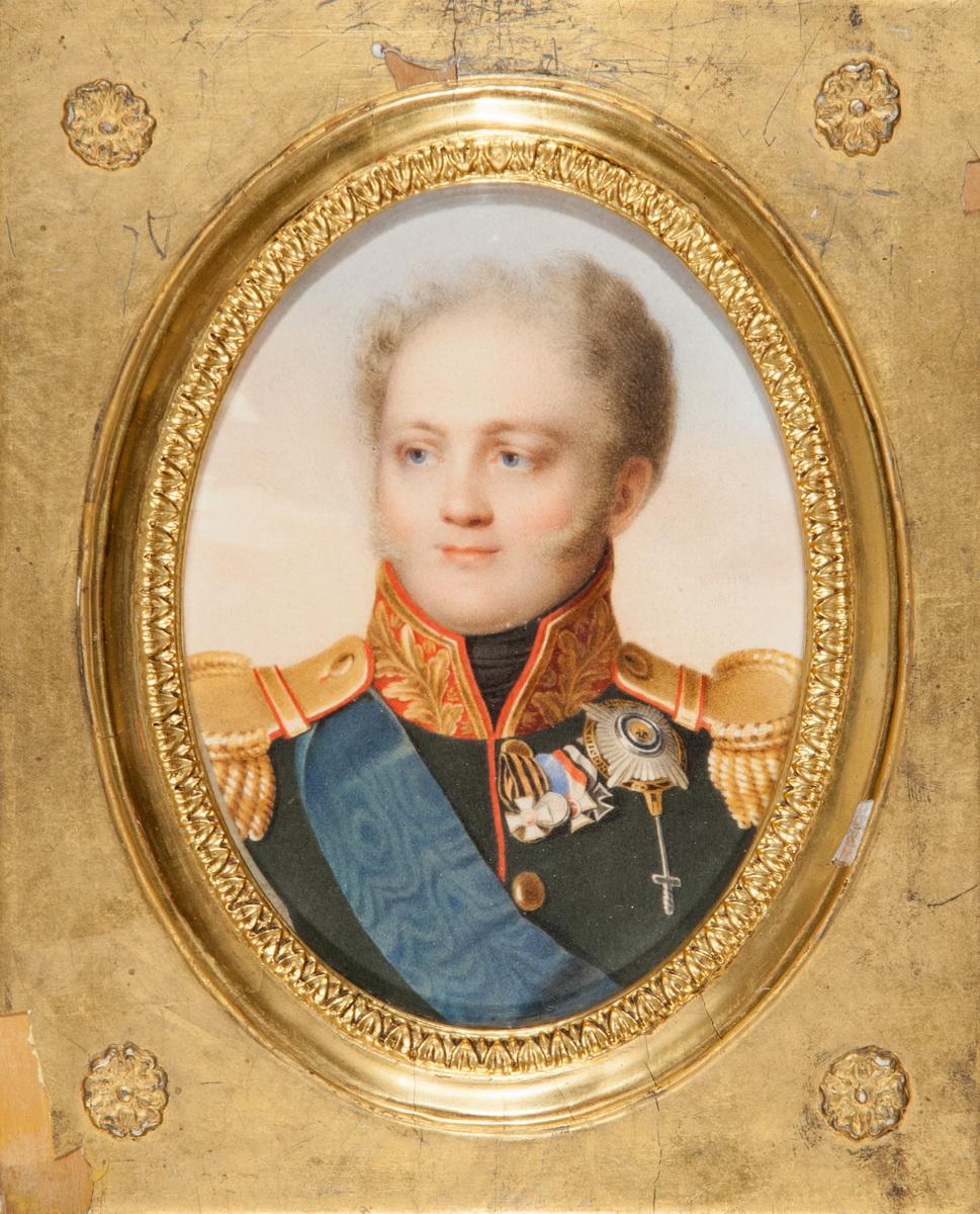 Портрет императора Александра I, Жан-Анри Беннер, 1817