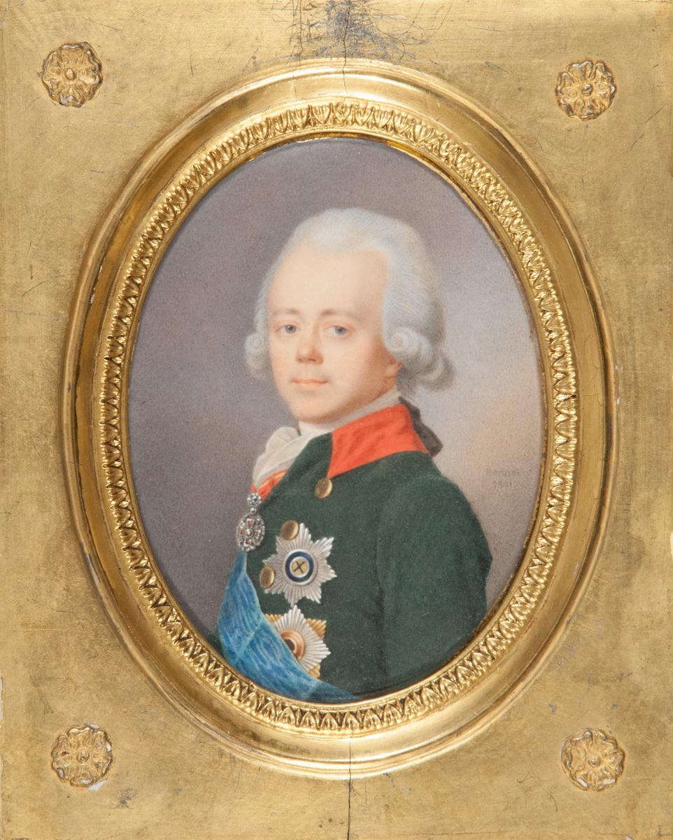 Портрет императора Павла I, Жан-Анри Беннер, 1817-1823 (?)