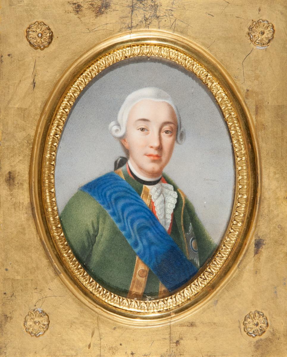 Портрет императора Петра III, Жан-Анри Беннер, 1821