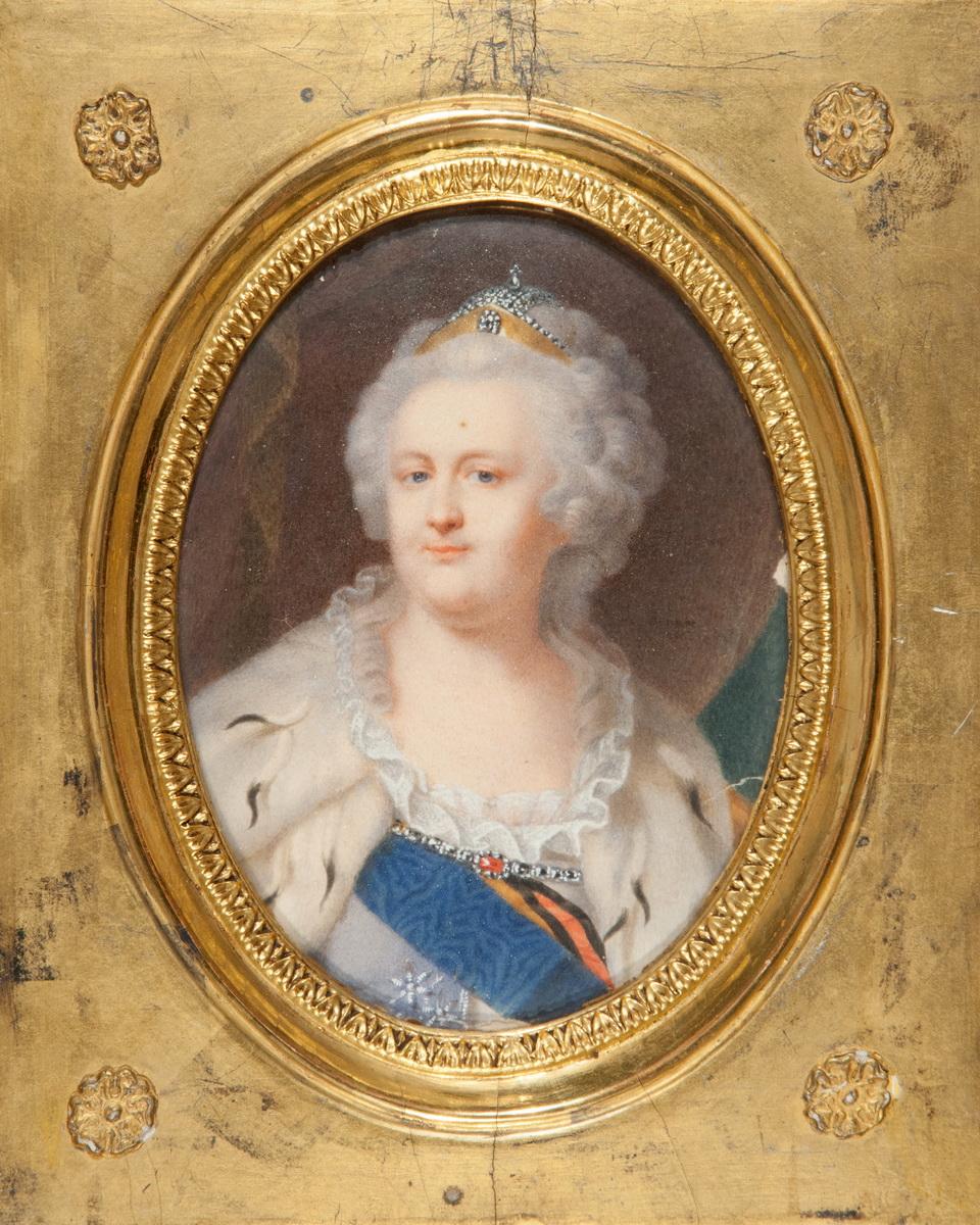 Портрет императрицы Екатерины II, Жан-Анри Беннер, 1821
