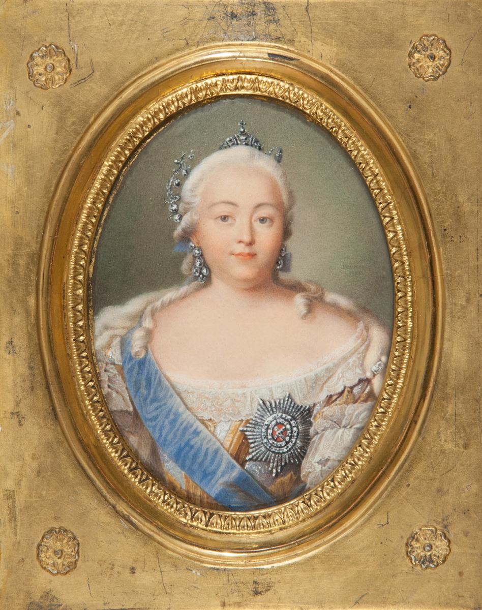 Портрет императрицы Елизаветы Петровны, Жан-Анри Беннер, 1821