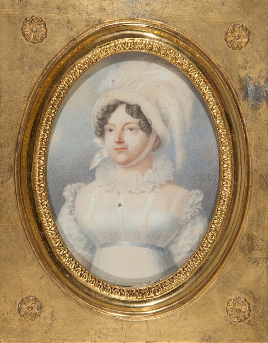 Портрет императрицы Марии Федоровны, Жан-Анри Беннер, 1817