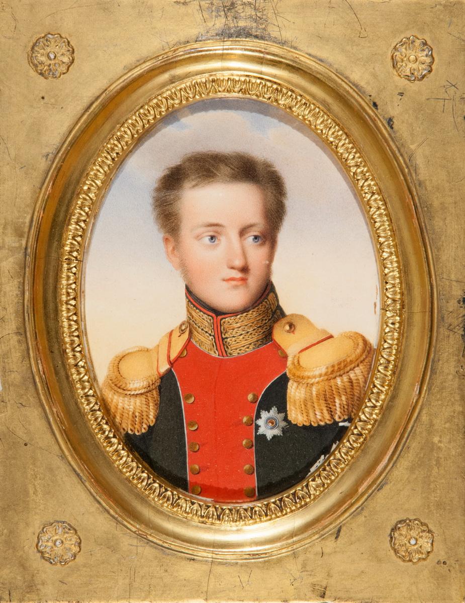 Портрет великого князя Николая Павловича, Жан-Анри Беннер, 1817