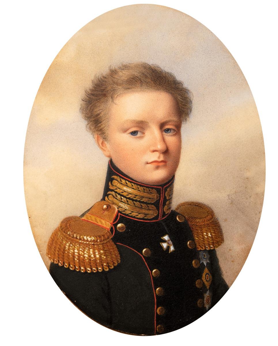 Портрет великого князя Михаила Павловича, Жан-Анри Беннер, 1817-1821