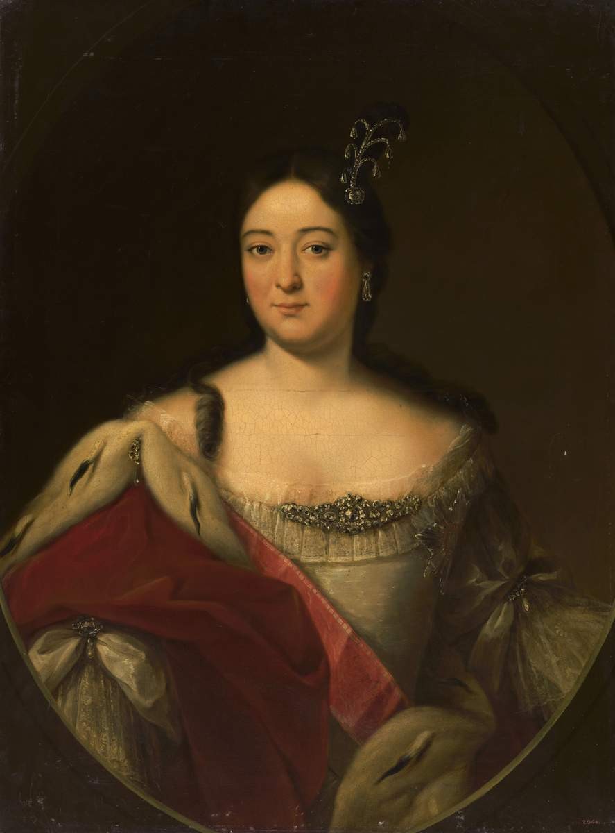 Портрет царевны Екатерины Иоанновны, Vasili Bovin, no later than 1847