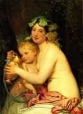 Bacchante Plying a Cupid with Wine